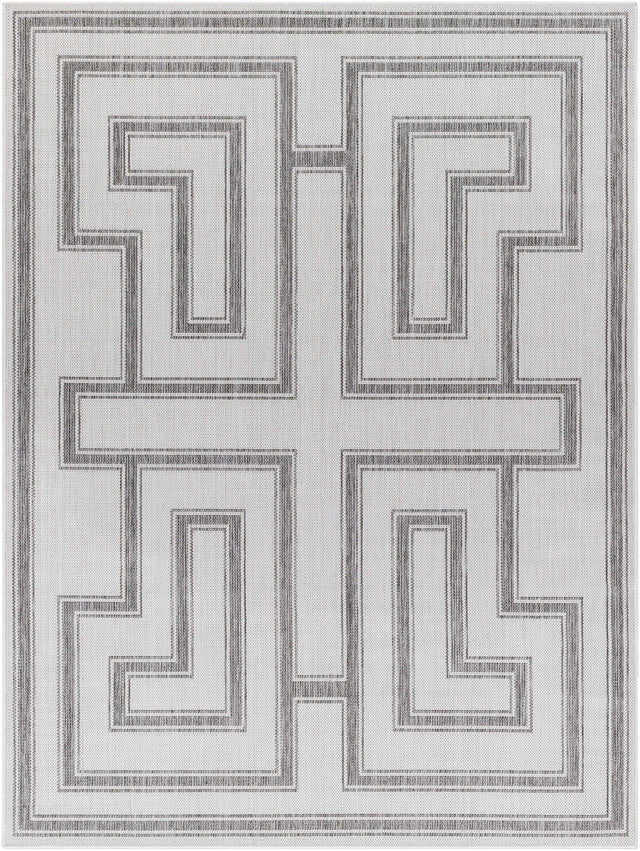 Taro Light Gray Outdoor Area Rug - Clearance - Ornate Home
