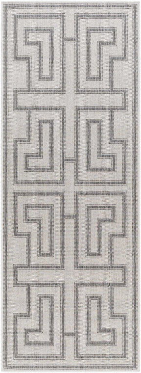 Taro Light Gray Outdoor Area Rug - Clearance - Ornate Home