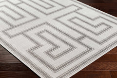 Taro Light Gray Outdoor Area Rug - Clearance - Ornate Home