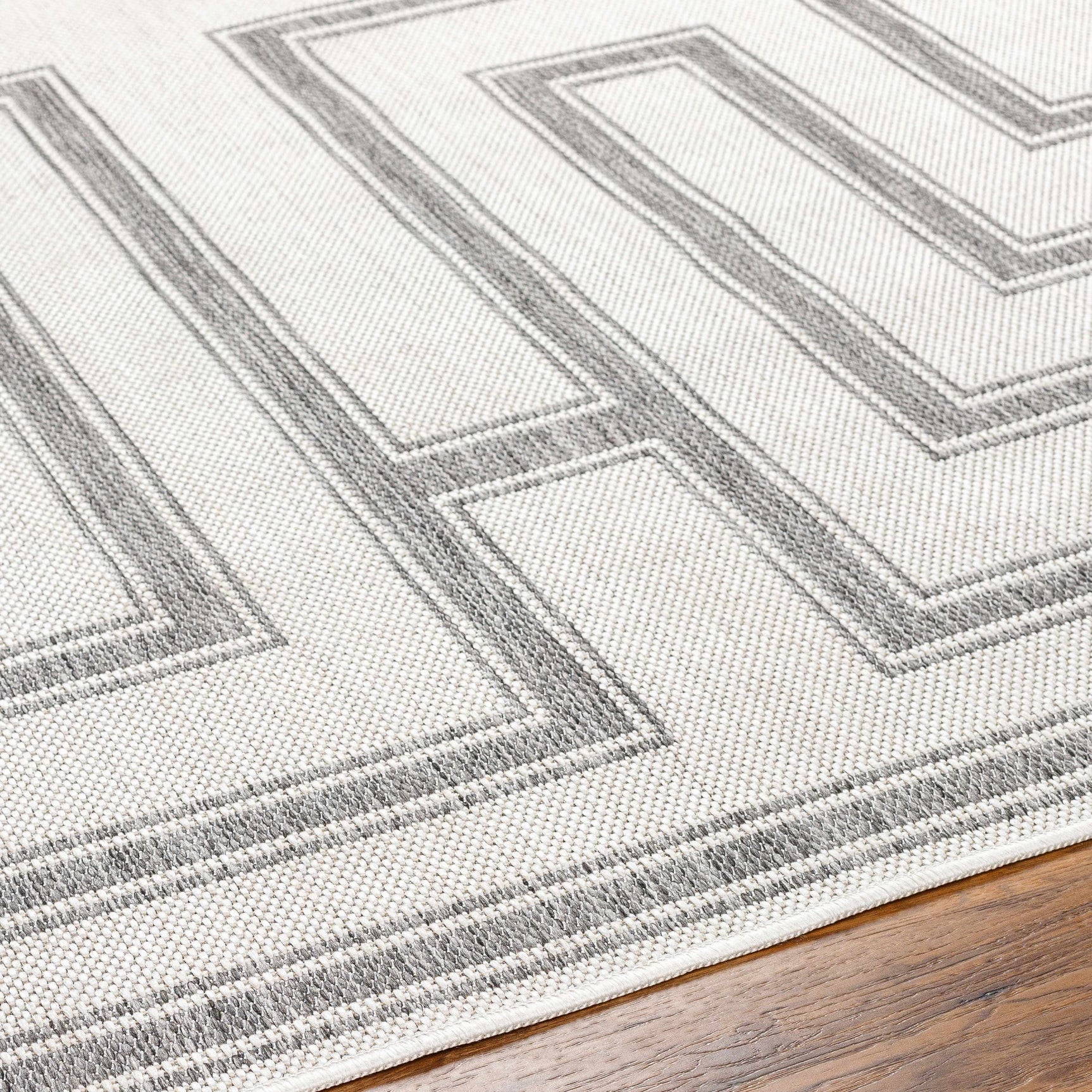 Taro Light Gray Outdoor Area Rug - Clearance - Ornate Home