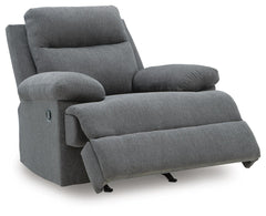 Tarrant Charcoal Recliner - Ornate Home