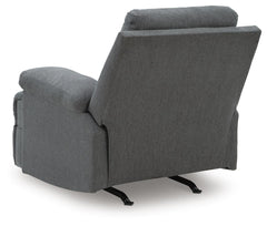 Tarrant Charcoal Recliner - Ornate Home