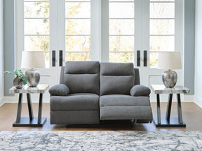 Tarrant Charcoal Reclining Loveseat (Online Special Price) - Ornate Home