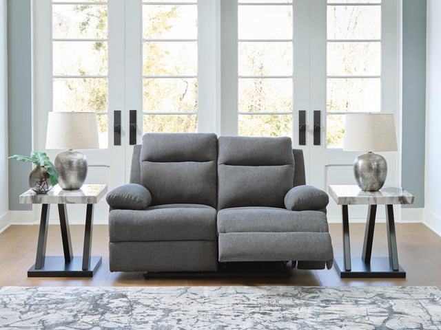 Tarrant Charcoal Reclining Loveseat (Online Special Price) - Ornate Home