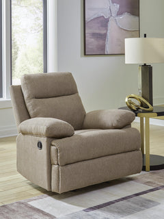 Tarrant Mocha Recliner - Ornate Home