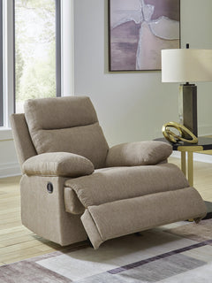Tarrant Mocha Recliner - Ornate Home