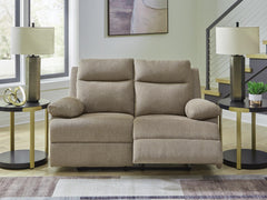 Tarrant Mocha Reclining Loveseat - Ornate Home