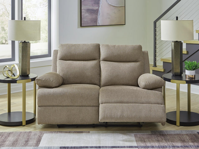 Tarrant Mocha Reclining Loveseat - Ornate Home