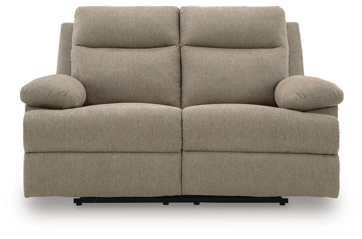 Tarrant Mocha Reclining Loveseat - Ornate Home