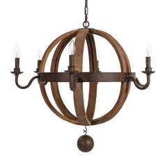 Tarsus Yellow/Brown Chandelier - Ornate Home