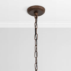 Tarsus Yellow/Brown Chandelier - Ornate Home