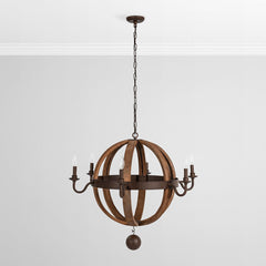 Tarsus Yellow/Brown Chandelier - Ornate Home