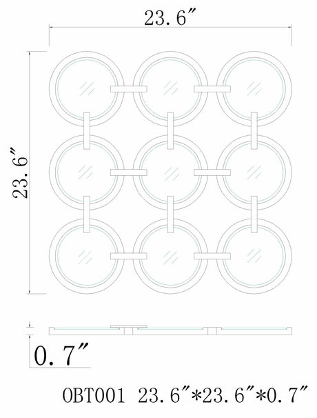 Tartaro Mirror - Clearance - Ornate Home