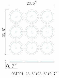 Tartaro Mirror - Clearance - Ornate Home