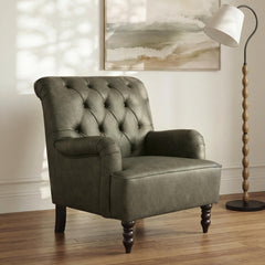 Tartonelle Green Accent Chair - Ornate Home