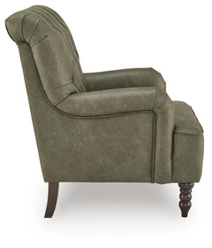 Tartonelle Green Accent Chair - Ornate Home