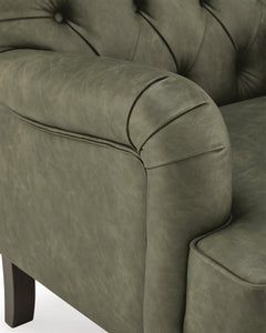 Tartonelle Green Accent Chair - Ornate Home
