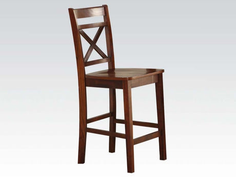 Tartys Cherry Counter Height Chair (Set of 2) - Ornate Home