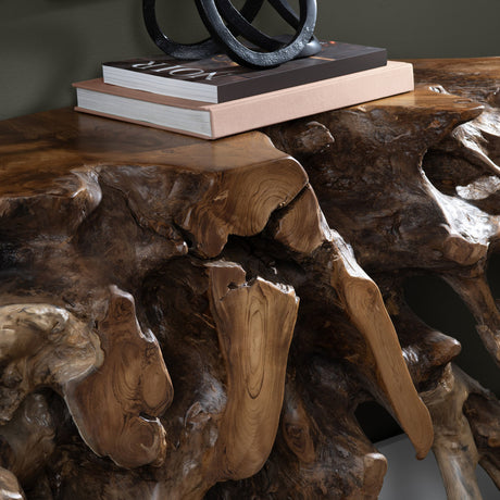 Taryn Tan Console Table - Ornate Home