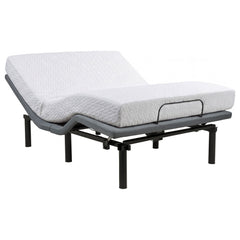 Tasca Black Full Dual-motor Adjustable Bed Base In - Ornate Home