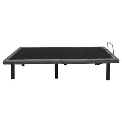Tasca Black Full Dual-motor Adjustable Bed Base In - Ornate Home
