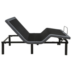 Tasca Black Full Dual-motor Adjustable Bed Base In - Ornate Home