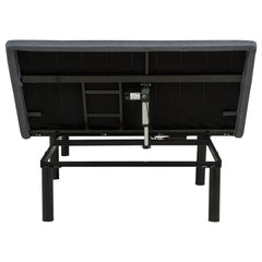 Tasca Black Full Dual-motor Adjustable Bed Base In - Ornate Home