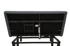 Tasca Black Full Dual-motor Adjustable Bed Base In - Ornate Home