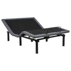 Tasca Black Full Dual-motor Adjustable Bed Base - Ornate Home