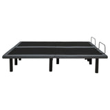 Tasca Black / Grey 2-Piece Split Eastern King Dual-motor Adjustable Bed Base - Ornate Home