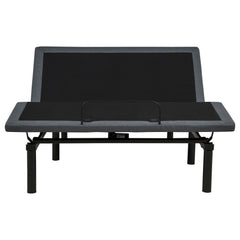Tasca Black Queen Dual-motor Adjustable Bed Base In - Ornate Home