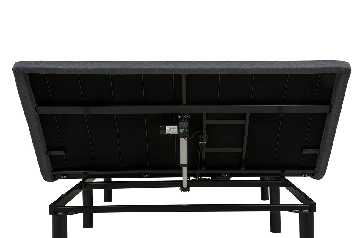 Tasca Black Queen Dual-motor Adjustable Bed Base - Ornate Home