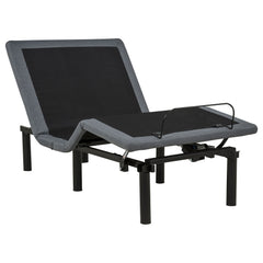 Tasca Black Twin Dual-motor Adjustable Bed Base In - Ornate Home