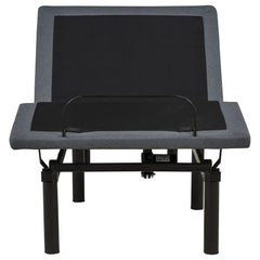 Tasca Black Twin Dual-motor Adjustable Bed Base In - Ornate Home