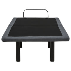 Tasca Black Twin Dual-motor Adjustable Bed Base In - Ornate Home