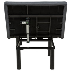 Tasca Black Twin Dual-motor Adjustable Bed Base In - Ornate Home