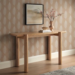 Taschen Weathered Oak Console Table - Ornate Home