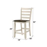 Tasnim Counter Height Chair (Set-2) - Ornate Home