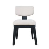 Tate Black Chair (Set of 2) - Ornate Home