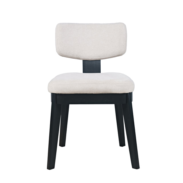 Tate Black Chair (Set of 2) - Ornate Home