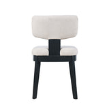 Tate Black Chair (Set of 2) - Ornate Home
