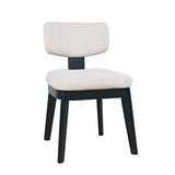 Tate Black Chair (Set of 2) - Ornate Home