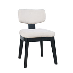 Tate Black Chair (Set of 2) - Ornate Home