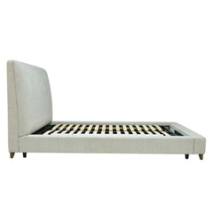 Tate Oatmeal Eastern King Bed - Ornate Home
