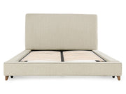 Tate Oatmeal Queen Bed - Ornate Home