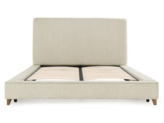 Tate Oatmeal Queen Bed - Ornate Home