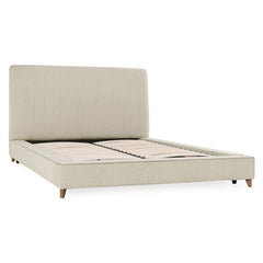 Tate Oatmeal Queen Bed - Ornate Home
