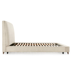 Tate Oatmeal Queen Bed - Ornate Home