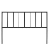 Tatum Black Metal King Headboard - Ornate Home