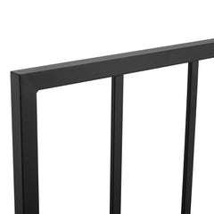 Tatum Black Metal King Headboard - Ornate Home